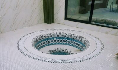 طراحی و اجرای حرفه‌ای استخر سونا جکوزی  